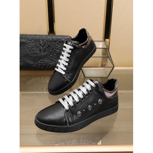 Cheap Versace Casual Shoes For Men #756005 Replica Wholesale [$83.00 USD] [ITEM#756005] on Replica Versace Flat Shoes