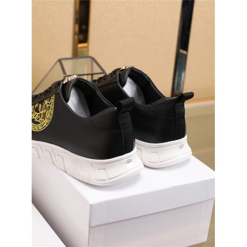 Cheap Versace Casual Shoes For Men #756364 Replica Wholesale [$85.00 USD] [ITEM#756364] on Replica Versace Shoes