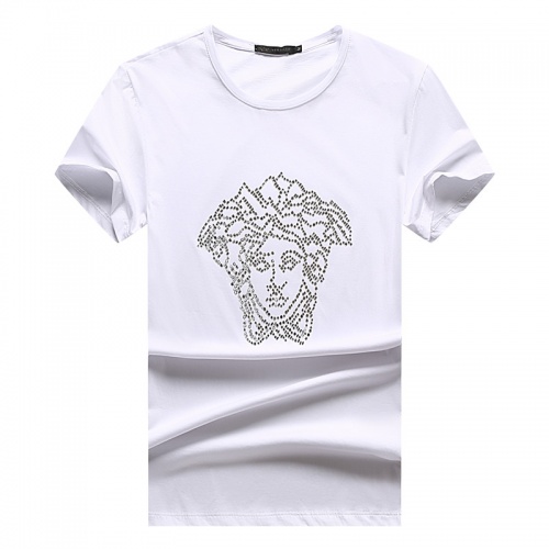 Cheap Versace T-Shirts Short Sleeved For Men #756855 Replica Wholesale [$35.00 USD] [ITEM#756855] on Replica Versace T-Shirts