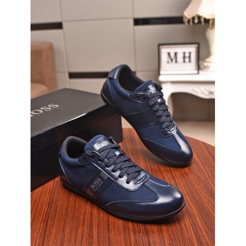 Cheap Boss Casual Shoes For Men #758415 Replica Wholesale [$76.00 USD] [ITEM#758415] on Replica Boss Fashion Shoes
