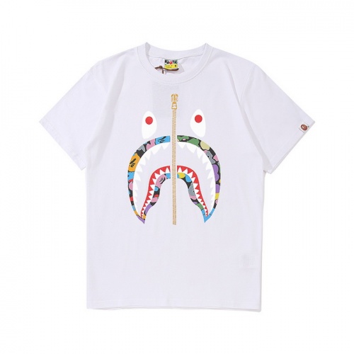 Cheap Bape T-Shirts Short Sleeved For Men #758954 Replica Wholesale [$25.00 USD] [ITEM#758954] on Replica Bape T-Shirts