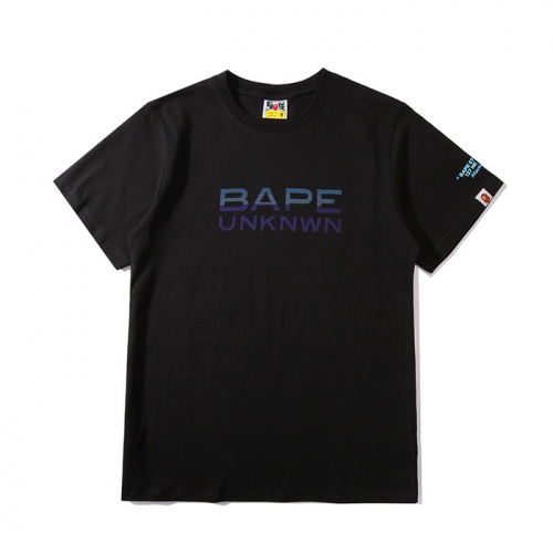 Cheap Bape T-Shirts Short Sleeved For Men #758967 Replica Wholesale [$25.00 USD] [ITEM#758967] on Replica Bape T-Shirts
