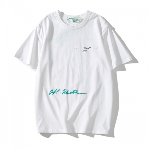 Cheap Off-White T-Shirts Short Sleeved For Men #759762 Replica Wholesale [$25.00 USD] [ITEM#759762] on Replica Off-White T-Shirts