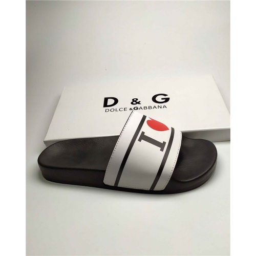 Cheap Dolce &amp; Gabbana D&amp;G Slippers For Men #760003 Replica Wholesale [$38.00 USD] [ITEM#760003] on Replica Dolce &amp; Gabbana D&amp;G Slippers
