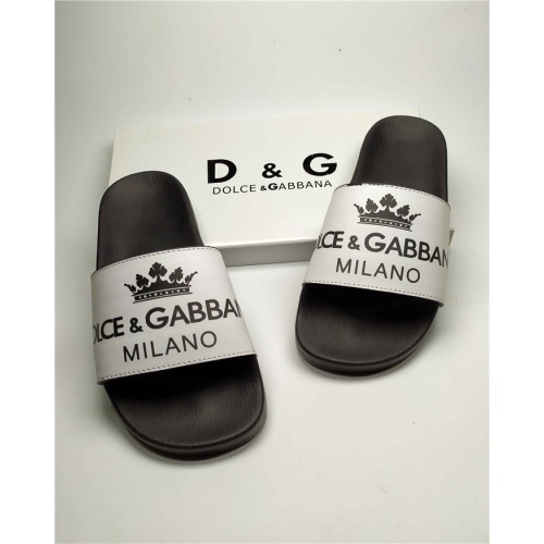 Cheap Dolce &amp; Gabbana D&amp;G Slippers For Men #760010 Replica Wholesale [$38.00 USD] [ITEM#760010] on Replica Dolce &amp; Gabbana D&amp;G Slippers