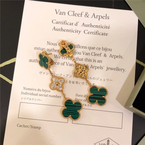 Cheap Van Cleef &amp; Arpels Earrings #760523 Replica Wholesale [$42.00 USD] [ITEM#760523] on Replica Van Cleef &amp; Arpels Earrings