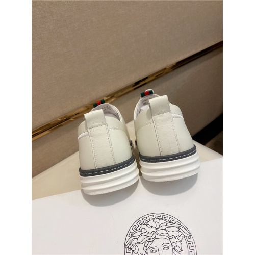 Cheap Versace Casual Shoes For Men #760547 Replica Wholesale [$82.00 USD] [ITEM#760547] on Replica Versace Shoes