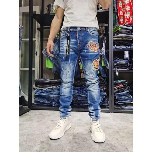 Cheap Dsquared Jeans For Men #761264 Replica Wholesale [$57.00 USD] [ITEM#761264] on Replica Dsquared Jeans