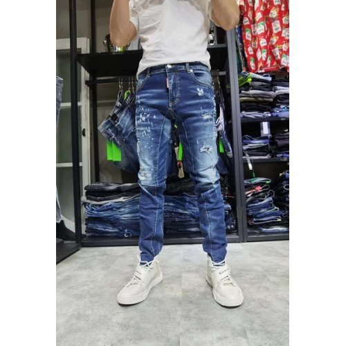 Cheap Dsquared Jeans For Men #761266 Replica Wholesale [$57.00 USD] [ITEM#761266] on Replica Dsquared Jeans