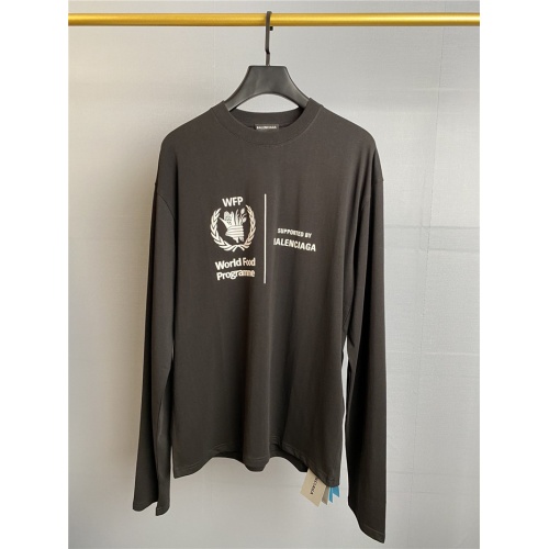 Cheap Balenciaga T-Shirts Long Sleeved For Men #761357 Replica Wholesale [$54.00 USD] [ITEM#761357] on Replica Balenciaga T-Shirts