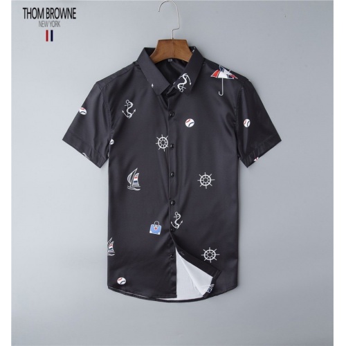 Cheap Thom Browne TB Shirts Short Sleeved For Men #761438 Replica Wholesale [$41.00 USD] [ITEM#761438] on Replica Thom Browne TB Shirts
