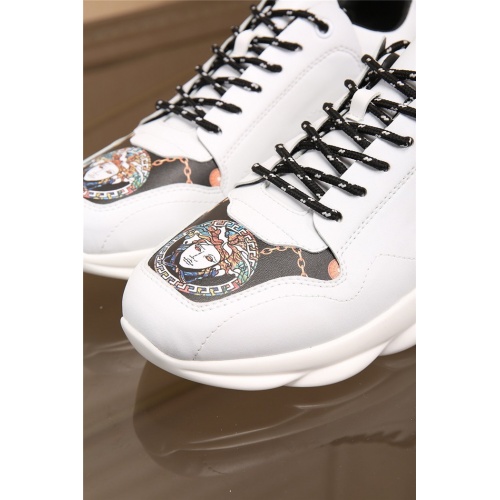 Cheap Versace Casual Shoes For Men #761518 Replica Wholesale [$76.00 USD] [ITEM#761518] on Replica Versace Shoes