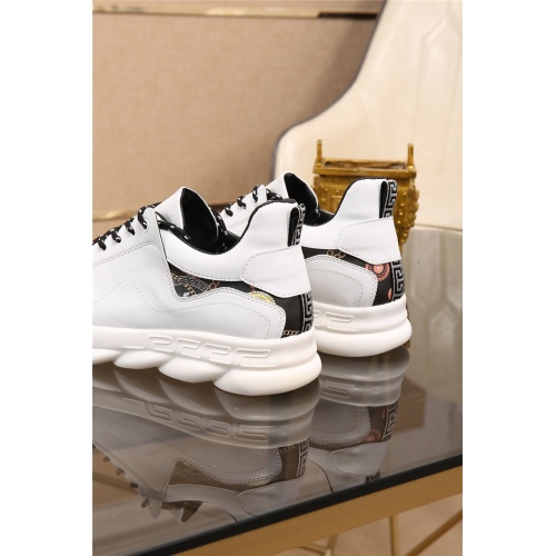 Cheap Versace Casual Shoes For Men #761518 Replica Wholesale [$76.00 USD] [ITEM#761518] on Replica Versace Shoes