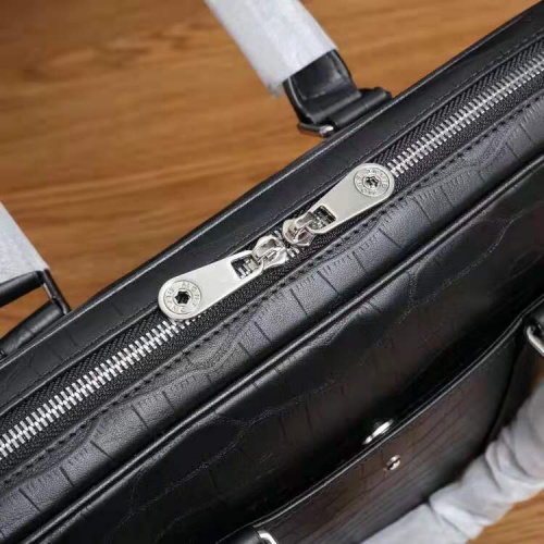 Cheap Mont Blanc AAA Man Handbags For Men #761581 Replica Wholesale [$141.00 USD] [ITEM#761581] on Replica Mont Blanc AAA Man Handbags