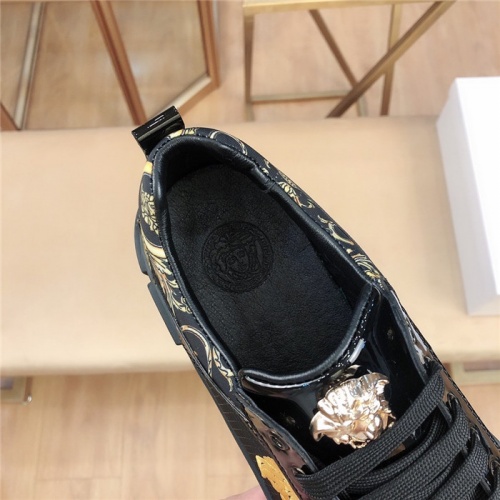 Cheap Versace Casual Shoes For Men #761916 Replica Wholesale [$72.00 USD] [ITEM#761916] on Replica Versace Shoes