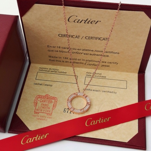 Cheap Cartier Necklaces #762039 Replica Wholesale [$32.00 USD] [ITEM#762039] on Replica Cartier Necklaces