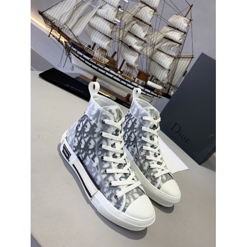 Cheap Christian Dior High Tops Shoes For Women #762131 Replica Wholesale [$86.00 USD] [ITEM#762131] on Replica Christian Dior High Top Shoes