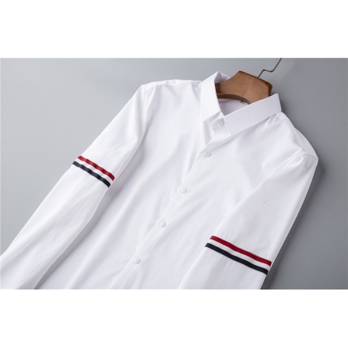 Cheap Thom Browne TB Shirts Long Sleeved For Men #762347 Replica Wholesale [$42.00 USD] [ITEM#762347] on Replica Thom Browne TB Shirts