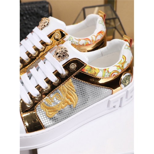 Cheap Versace Casual Shoes For Men #763009 Replica Wholesale [$76.00 USD] [ITEM#763009] on Replica Versace Shoes