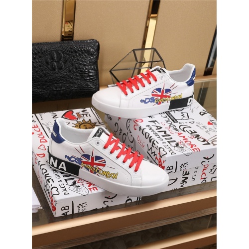 Cheap Dolce &amp; Gabbana D&amp;G Casual Shoes For Men #763016 Replica Wholesale [$82.00 USD] [ITEM#763016] on Replica Dolce &amp; Gabbana D&amp;G Casual Shoes