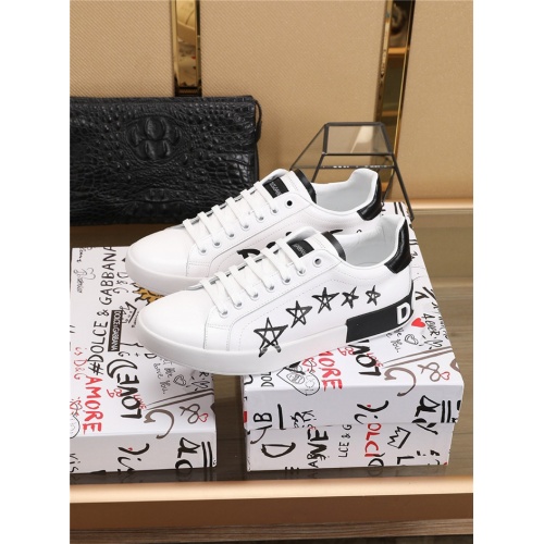 Cheap Dolce &amp; Gabbana D&amp;G Casual Shoes For Men #763018 Replica Wholesale [$82.00 USD] [ITEM#763018] on Replica Dolce &amp; Gabbana D&amp;G Casual Shoes