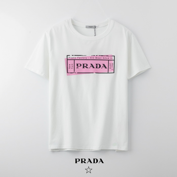 Cheap Prada T-Shirts Short Sleeved O-Neck For Men #753139 Replica