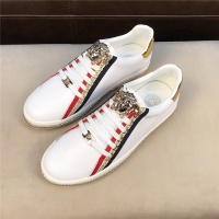 Cheap Versace Casual Shoes For Men #756221 Replica Wholesale [$76.00 USD] [ITEM#756221] on Replica Versace Flat Shoes