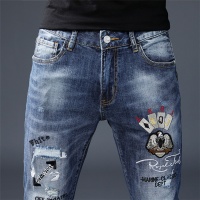 Cheap Off-White Jeans For Men #757228 Replica Wholesale [$49.00 USD] [ITEM#757228] on Replica Off-White Jeans