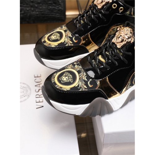 Cheap Versace Casual Shoes For Men #763763 Replica Wholesale [$80.00 USD] [ITEM#763763] on Replica Versace Shoes