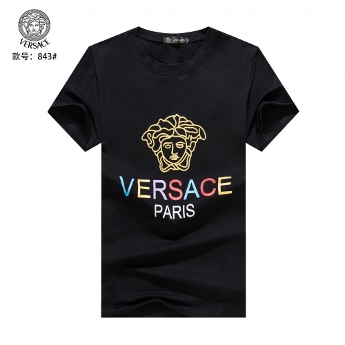 Cheap Versace T-Shirts Short Sleeved For Men #765318 Replica Wholesale [$23.00 USD] [ITEM#765318] on Replica Versace T-Shirts