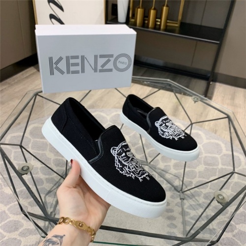 Cheap Kenzo Casual Shoes For Men #766136 Replica Wholesale [$68.00 USD] [ITEM#766136] on Replica Kenzo Shoes