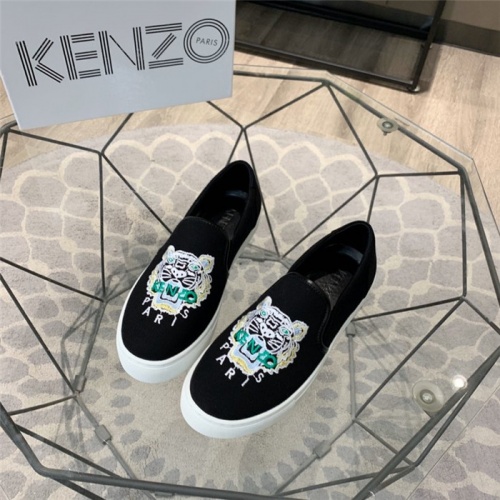 Cheap Kenzo Casual Shoes For Men #766137 Replica Wholesale [$68.00 USD] [ITEM#766137] on Replica Kenzo Shoes