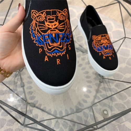 Cheap Kenzo Casual Shoes For Men #766140 Replica Wholesale [$68.00 USD] [ITEM#766140] on Replica Kenzo Shoes