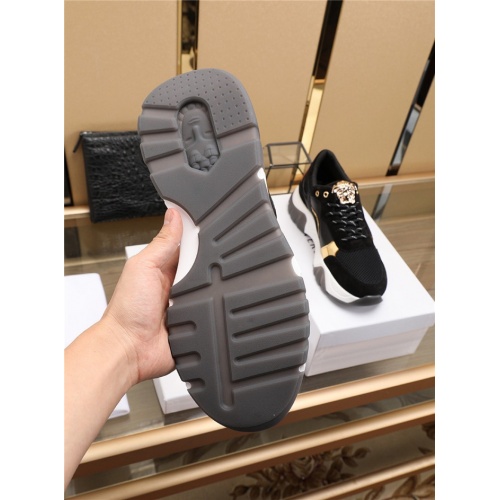 Cheap Versace Casual Shoes For Men #767130 Replica Wholesale [$85.00 USD] [ITEM#767130] on Replica Versace Shoes