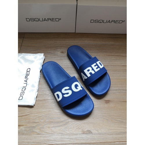 Cheap Dsquared Slippers For Women #767454 Replica Wholesale [$41.00 USD] [ITEM#767454] on Replica Dsquared Slippers