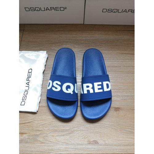 Cheap Dsquared Slippers For Women #767454 Replica Wholesale [$41.00 USD] [ITEM#767454] on Replica Dsquared Slippers