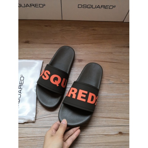 Cheap Dsquared Slippers For Women #767459 Replica Wholesale [$41.00 USD] [ITEM#767459] on Replica Dsquared Slippers