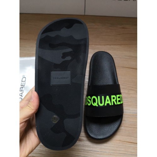 Cheap Dsquared Slippers For Men #767486 Replica Wholesale [$42.00 USD] [ITEM#767486] on Replica Dsquared Slippers