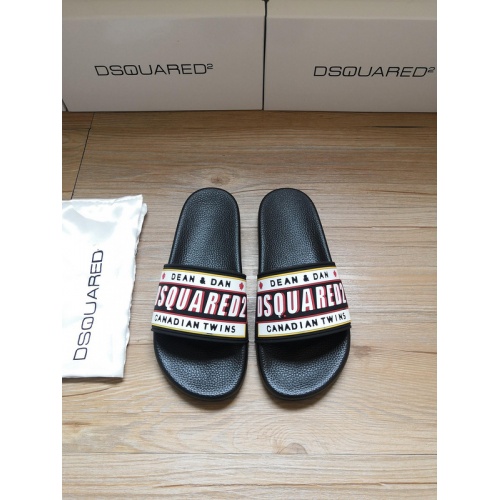 Cheap Dsquared Slippers For Women #767489 Replica Wholesale [$41.00 USD] [ITEM#767489] on Replica Dsquared Slippers
