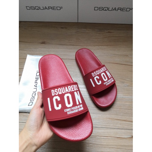 Cheap Dsquared Slippers For Women #767493 Replica Wholesale [$41.00 USD] [ITEM#767493] on Replica Dsquared Slippers