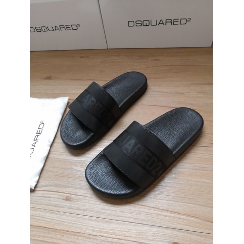 Cheap Dsquared Slippers For Women #767501 Replica Wholesale [$41.00 USD] [ITEM#767501] on Replica Dsquared Slippers