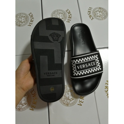 Cheap Versace Slippers For Women #767550 Replica Wholesale [$43.00 USD] [ITEM#767550] on Replica Versace Slippers