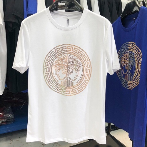 Cheap Versace T-Shirts Short Sleeved For Men #768244 Replica Wholesale [$30.00 USD] [ITEM#768244] on Replica Versace T-Shirts