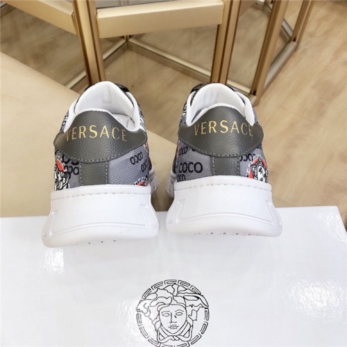 Cheap Versace Casual Shoes For Men #768464 Replica Wholesale [$68.00 USD] [ITEM#768464] on Replica Versace Shoes