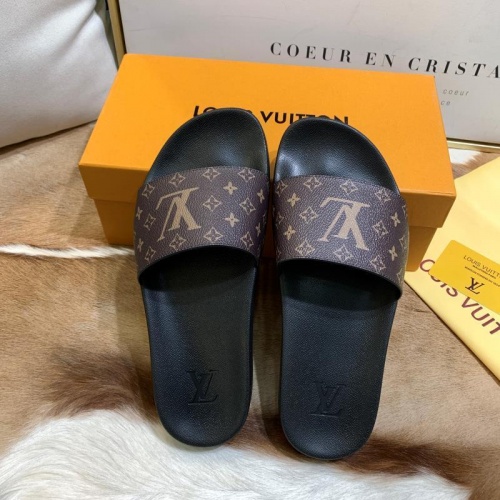 Cheap Louis Vuitton Slippers For Men #769030 Replica Wholesale [$41.00 USD] [ITEM#769030] on Replica Louis Vuitton Slippers