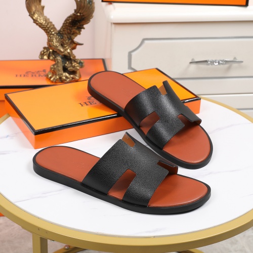 Cheap Hermes Slippers For Men #769444 Replica Wholesale [$45.00 USD] [ITEM#769444] on Replica Hermes Slippers