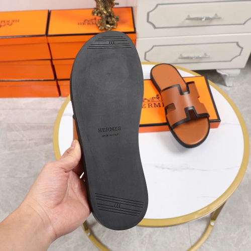 Cheap Hermes Slippers For Men #769451 Replica Wholesale [$48.00 USD] [ITEM#769451] on Replica Hermes Slippers