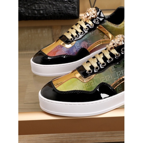 Cheap Versace Casual Shoes For Men #769615 Replica Wholesale [$82.00 USD] [ITEM#769615] on Replica Versace Shoes