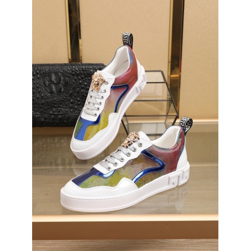 Cheap Versace Casual Shoes For Men #769616 Replica Wholesale [$82.00 USD] [ITEM#769616] on Replica Versace Shoes