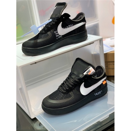 Cheap Nike Air Force 1 &amp; OFF-WHITE For Men #770100 Replica Wholesale [$85.00 USD] [ITEM#770100] on Replica Nike Air Force 1